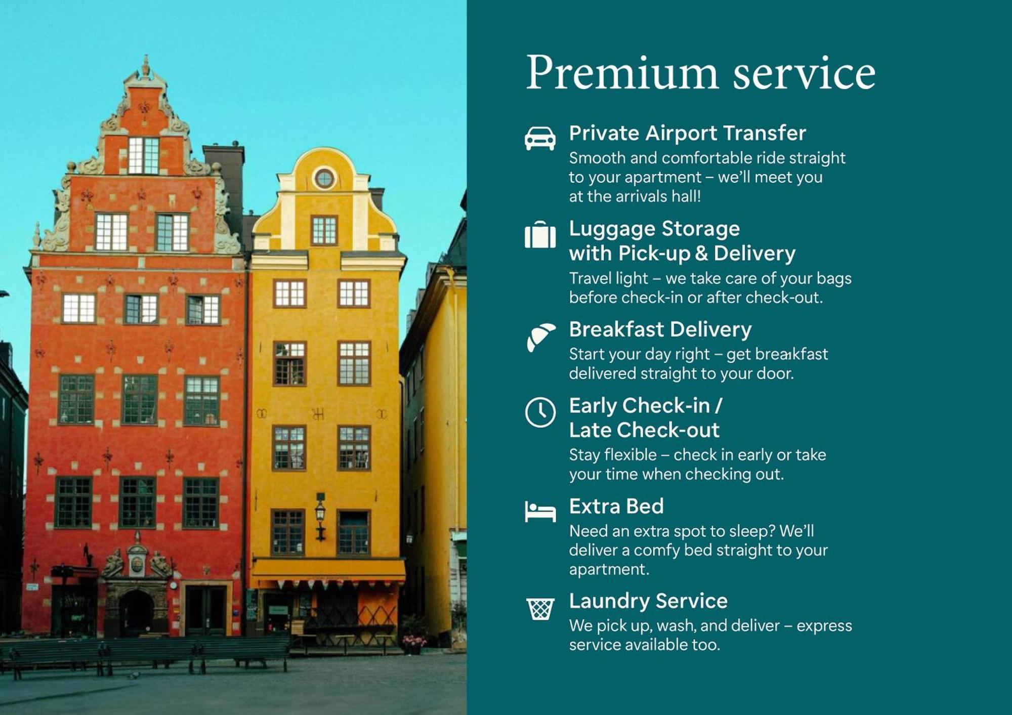 Historisk Laegenhet I Gamla Stan Appartamento